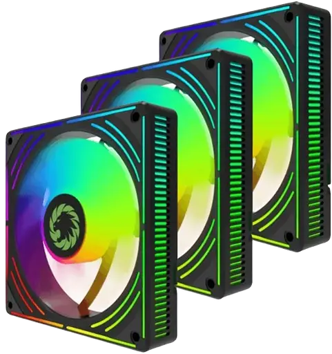 Вентилятор Gamemax RA300 3-Pack ARGB Black (RA300 BK)