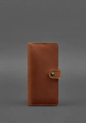 Кожаный портмоне 7.0 светло-коричневый Crazy Horse - фото 2