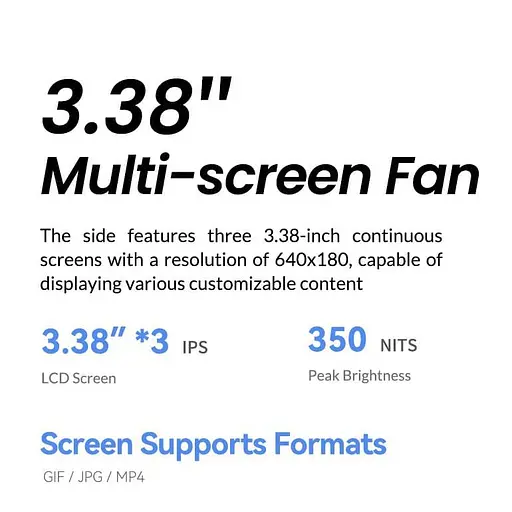 Вентилятор JONSBO ZC-360B 3in1 Black - фото 15