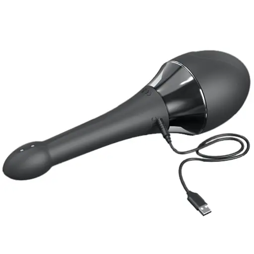 Автоматический анальный душ с вибрацией Dorcel Douche Mate Pro 200 мл (черный) - фото 2