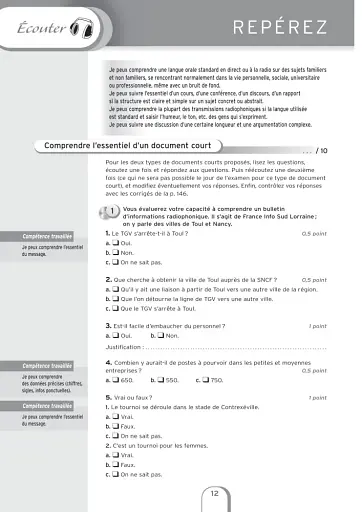 Preparation a l'examen du DELF B2/ Livre + CD audio - фото 2