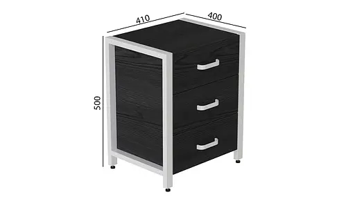 Тумба універсальна Вів'єн 3 50x41x40 білий ДСП Сосна Кембра 16мм FRD-104195 - фото 6