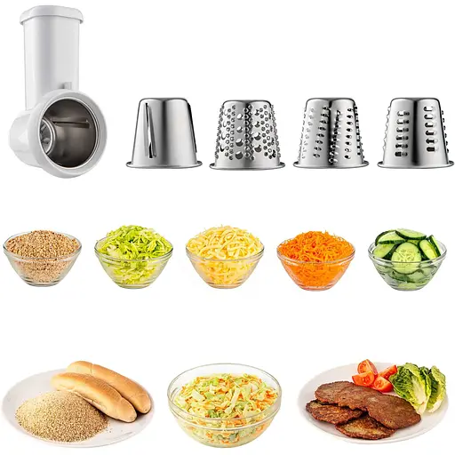 Кухонна машина Sencor Paul 1 1700Вт метал - фото 8