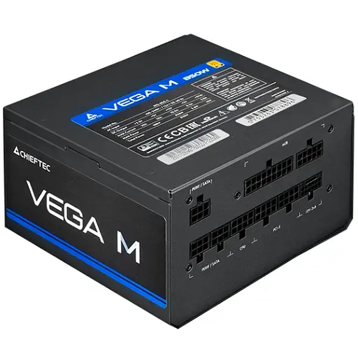 БЖ 750W Chieftec VEGA M PPG-750-C ATX 3.1 135mm, 80+ Gold, Fully modular, Retail - фото 3