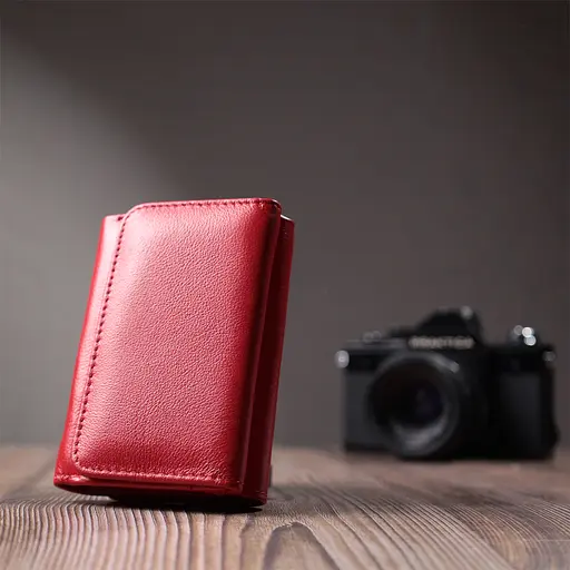 Кожаный женский кошелек ST Leather 11.5х8.5х2 см acs0029435 - фото 10