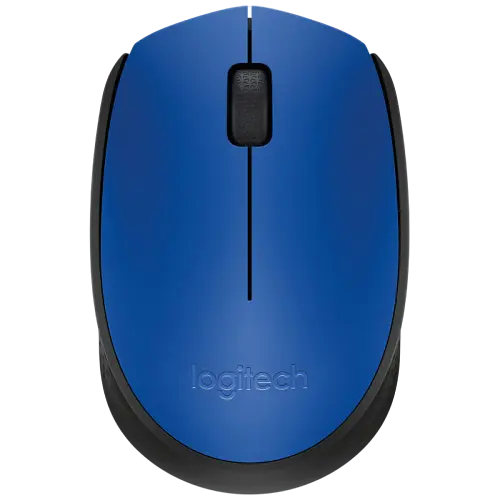 Мышь беспроводная Logitech M171 Blue/Black (910-004640)
