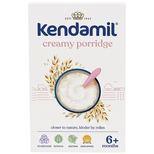 Молочная каша Kendamil Овсяная сливочная 300 г (2 шт. х 150 г) - фото 2