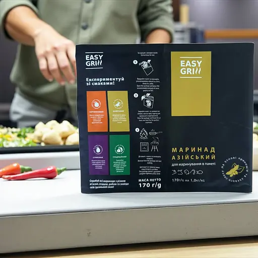 Маринад в пакете EASY GRILL «Азиатский» 170 г Купить в Украине - фото 4