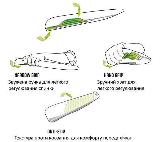 Кресло кемпинговое Outwell Grand Canyon XL (410127) - фото 7