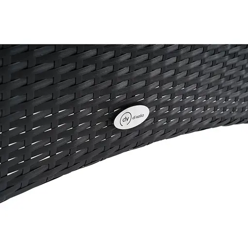 Садові меблі Di Volio Padova PRO чорні - фото 5