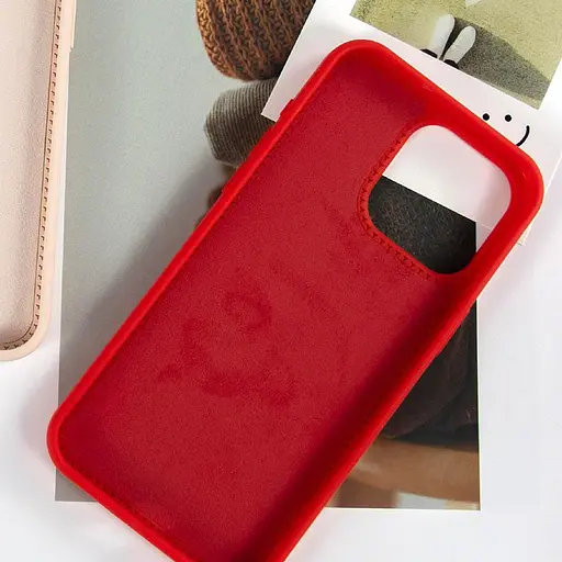 Чохол Epik Silicone Case Full Protective with Ring для Apple iPhone 15, 6.1 Red - фото 2