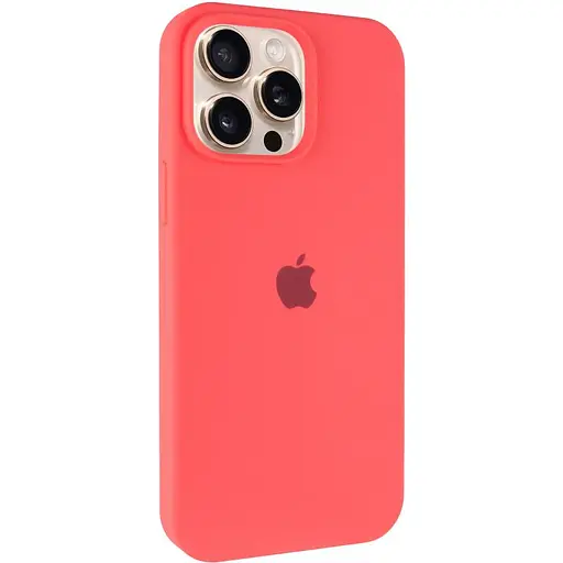 Чехол Epik Silicone Case Full Protective AA для Apple iPhone 15 Pro 6.1 Арбузный/Watermelon red