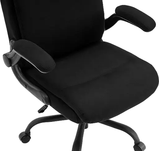 Офисное кресло GT Racer черное (B-3021 Fabric Black) - фото 7