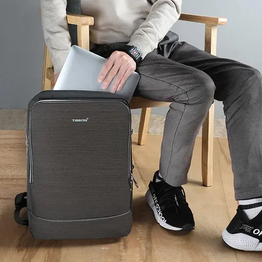 Рюкзак Tigernu T-B3331A 15. 6" сірий - фото 3