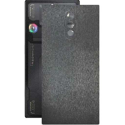 Защитная пленка StatusSKIN для ZTE Nubia Red Magic 8 Pro Plus Корпус Винил Металл черный - фото 1