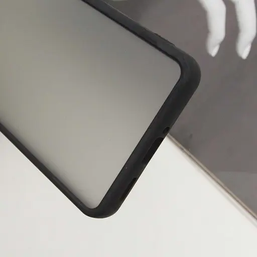 Чехол TPU/PCLyon Frosted для Xiaomi Redmi Note 13Pro+ Black - фото 6