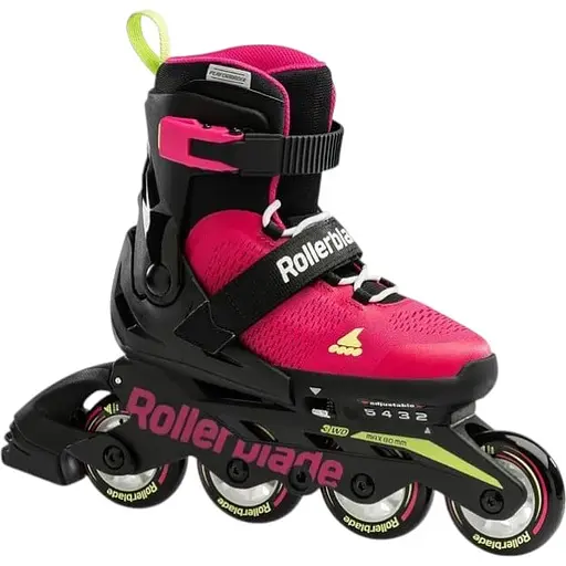 Ролики Rollerblade Microblade 2023 36.5-40 Pink/Green (1012-07221900-8G9-36.5-40)