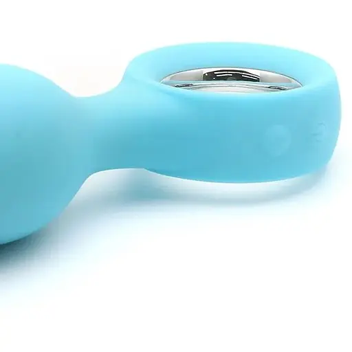 Анальна вібропробка KisToy Orville Blue - фото 5