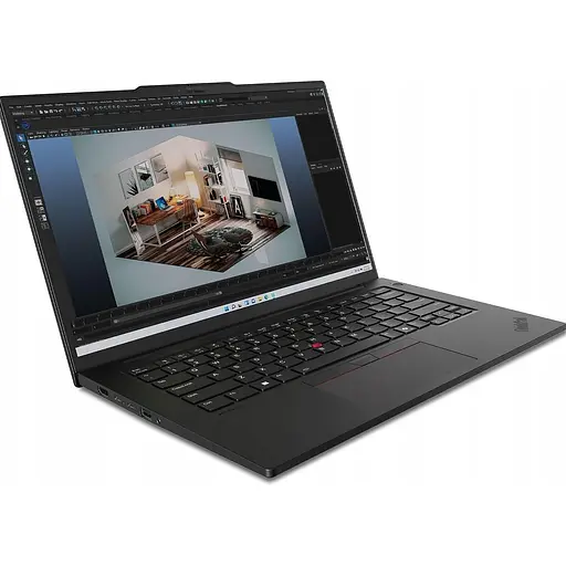 Ноутбук Lenovo ThinkPad P14 Gen 5, Ultra 7 155H, 64GB, 1TB, 3K, RTX 500 Ada, 14 - фото 2