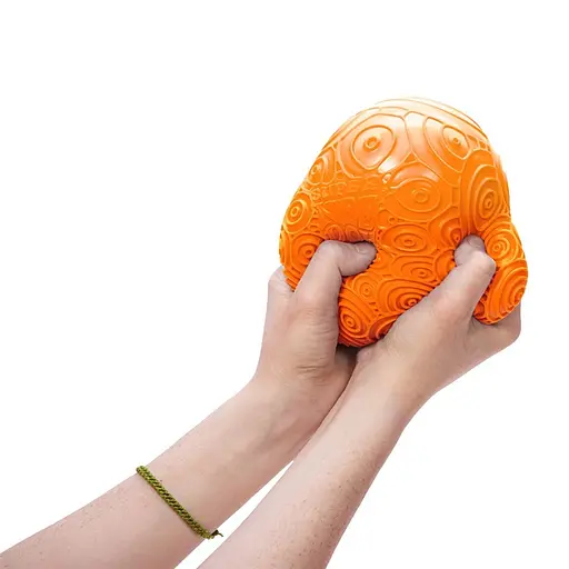 Игрушка-антистресс NeeDoh серии Super Яркие кружочки оранжевая (RSPND-1) - фото 3