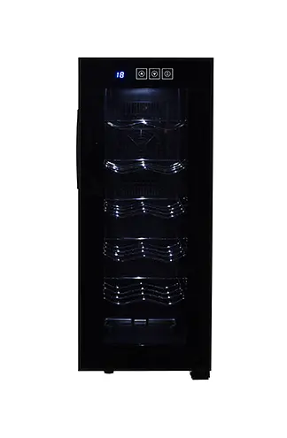 Винна шафа холодильник Adler AD 8075 12 пляшок/33 літри - фото 2