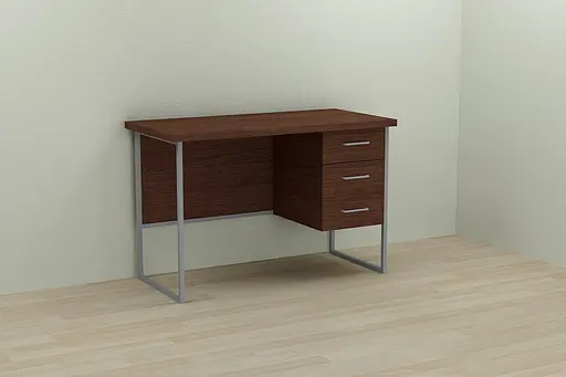 Комп'ютерний стіл Ferrum-decor Гаррі 75x140x60 сірий ДСП Венге 32мм (FRD-105761)