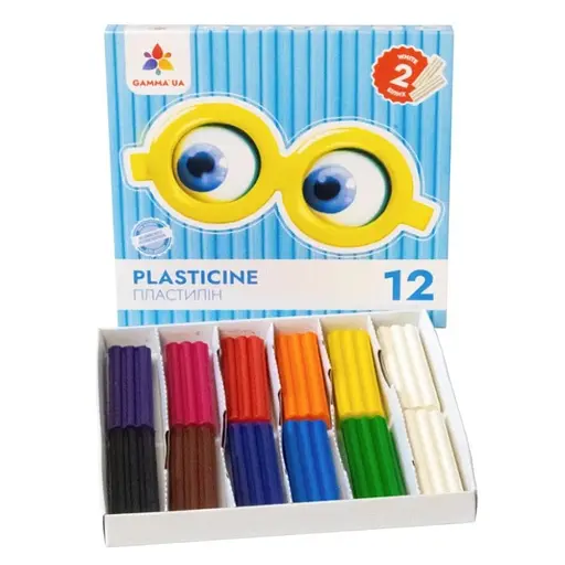 Детский набор пластилина GAMMA`UA 200320, 10 цветов - фото 1