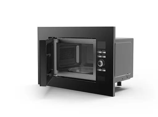 Микроволновая печь встраиваемая Hansa 20л 700Вт гриль дисплей черный+нерж - фото 2
