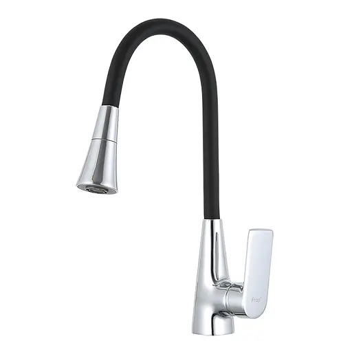 Смеситель для кухни Frap F4471 с гибким изливом Хром - фото 1