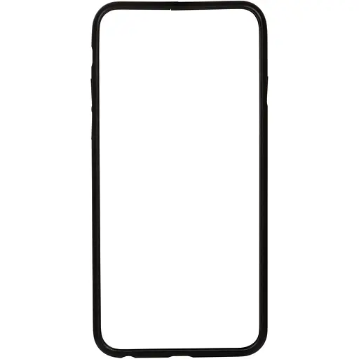 Бампер Toto super thin metal bumper cases iPhone 6 plus Black - фото 1