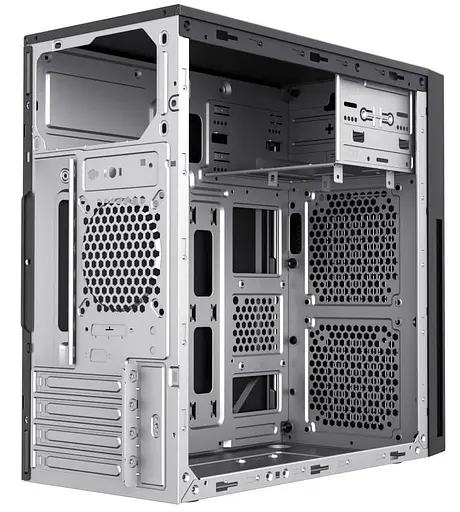 Корпус GameMax MT-321-NP-2U3 без блока питания, черный (MT-321-NP-2U3) - фото 7