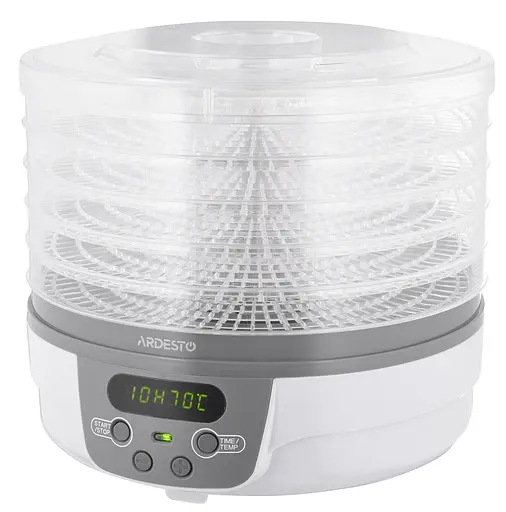 Сушарка овочів та фруктів Ardesto FDB-5321T 250W White - фото 2