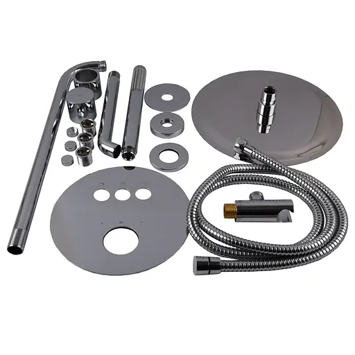 Душевая система встроенная TOPAZ LOFT TLF 32117-L06-C термостат для ванной комнаты с латунным смесителем - фото 12