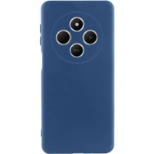 Чохол Getman TPU Liquid Silk Full Camera для Xiaomi Redmi 14C/Poco C75 Синій/Navy Blue