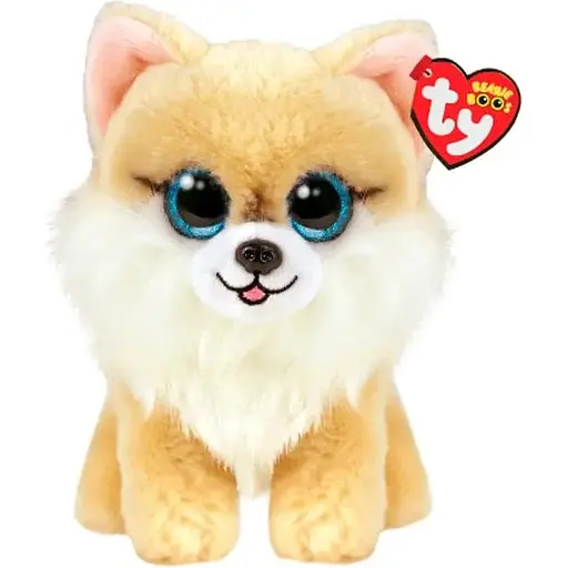 Мягкая игрушка TY Beanie Boos Собачка HONEYCOMB 36571 15 см Разноцветный - фото 1