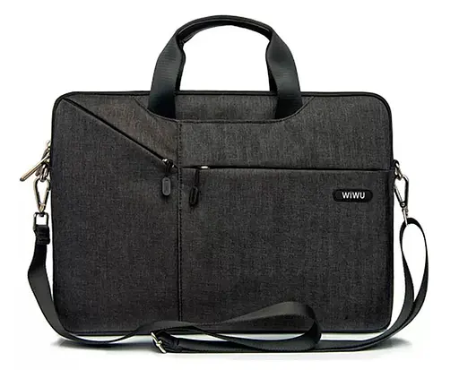 Сумка Wiwu City Commuter Bag 15.4 - 16.2" черный - фото 4