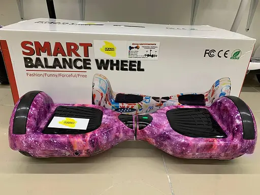 Гіроборд Smart Balance Wheel 6.5" TaoTao Бузковий космос  - фото 4