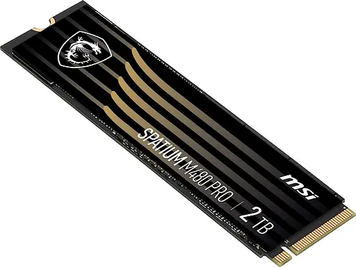 Накопитель SSD MSI m.2 NVMe 2TB Spatium M480 Pro (S78-440Q600-P83) - фото 2