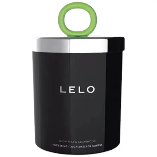 Масажна свічка Lelo Massage Candle Snow Pear & Cedarwood, соєвий віск, 36 годин горіння
