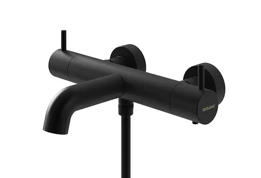 Термостат для ванни Kohlman Axel black настінний KPL-QW710AB Чорний матовий - фото 3