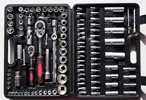 Профессиональный набор инструментов Swiss Kraft MA-430 108 единиц для ремонта в кейсе - фото 5