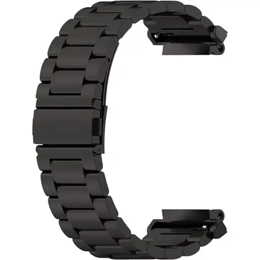 Ремешок DK для Xiaomi Amazfit T-Rex 2 (A2169) Metal Fitlink Steel Band (black)