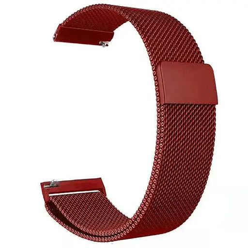 Ремінець Milanese Loop для Smart Watch 22mm Red