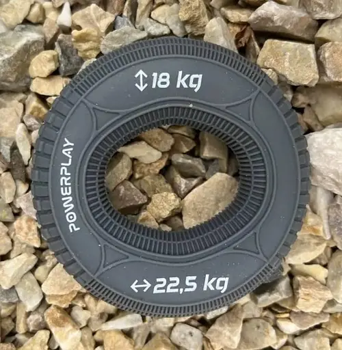 Еспандер кістьовий PowerPlay силіконовий PP-4330 Hand Grip Loops Medium 18-22,5-36 кг Сірий (PP_4330_Grey_(18-22.5kg)) - фото 3