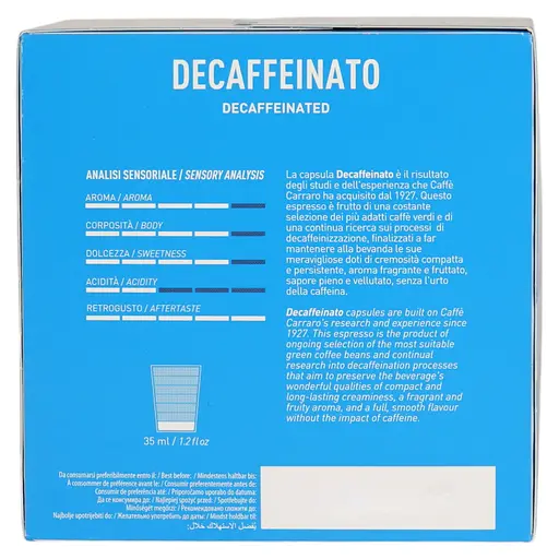 Кофе в капсулах Carraro Dolce Gusto Deecaffeinato, 16 капсул - фото 6