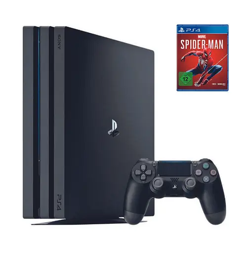 Консоль Sony PlayStation 4 PRO 1TB CUH 70-71 Black обслуженая + Геймпад беспроводной DualShock 4 + Marvel's Spider-Man + гарантия б/у