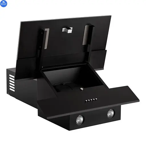 Вытяжка наклонная Eleyus Focus 1000 50 BL - фото 6