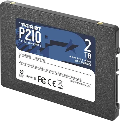SSD 2.5" накопичувач Patriot P210 2TB (P210S2TB25)