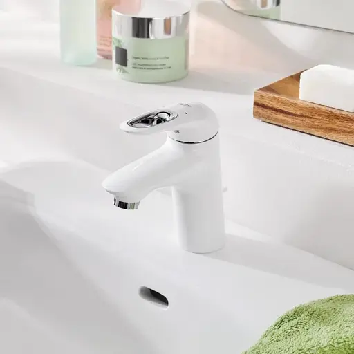 Змішувач для умивальника Grohe EuroStyle S-size одноважільний Білий 30412 - фото 5
