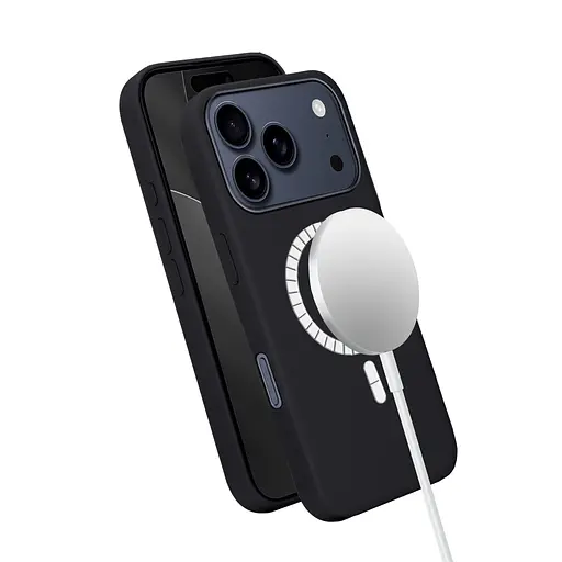 Чохол MAKE Apple iPhone 17 Pro Max Silicone Solo Midnight - фото 3